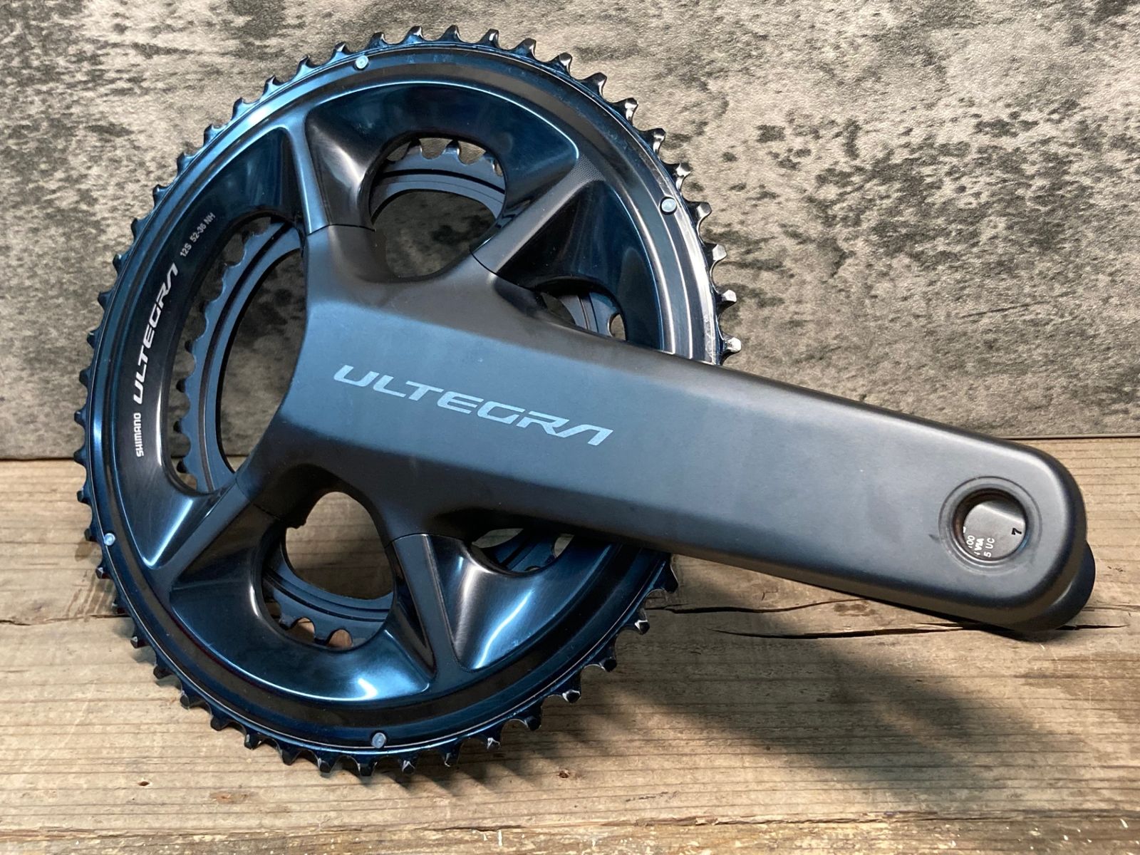【超美品】ULTEGRA FC-R8100クランクセット 170mm 52-36 中古)SHIMANO (シマノ) ULTEGRA FC-R8100 170mm 52x36T クランク