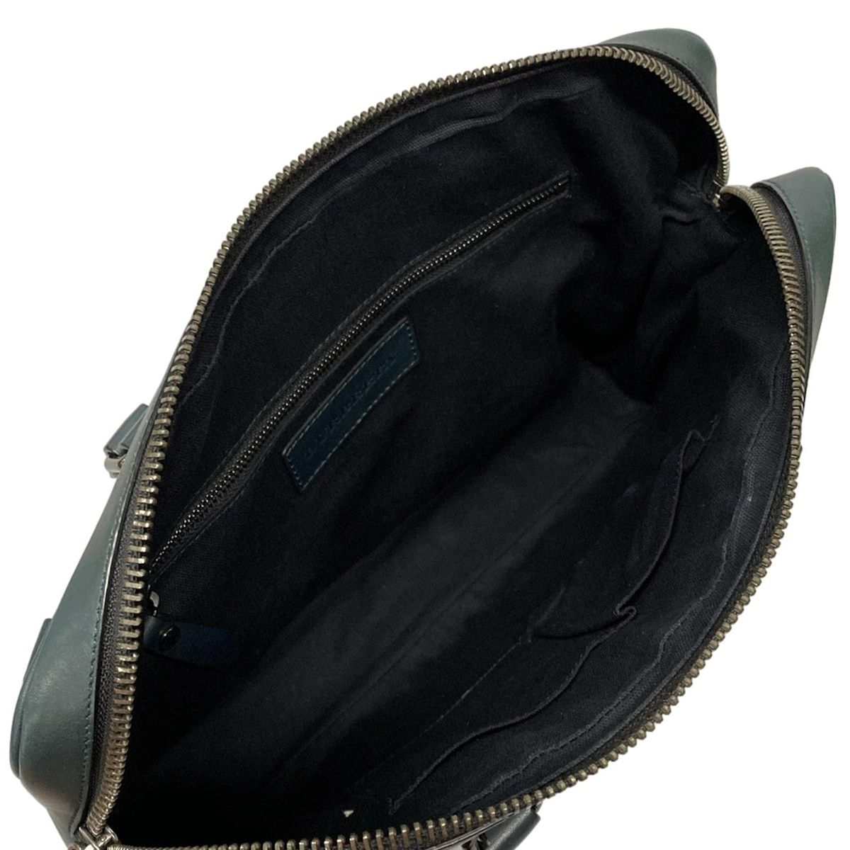 ダークブラウン×ダークグリーン×黒 チェック柄