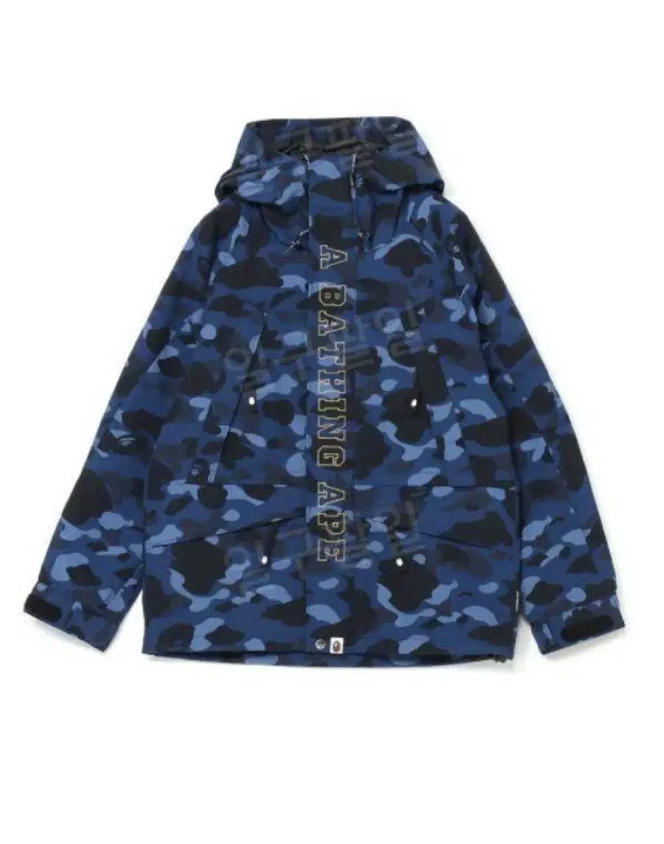 A BATHING APE ミリタリージャケット MAP CAMO SNOWBOARD JACKET