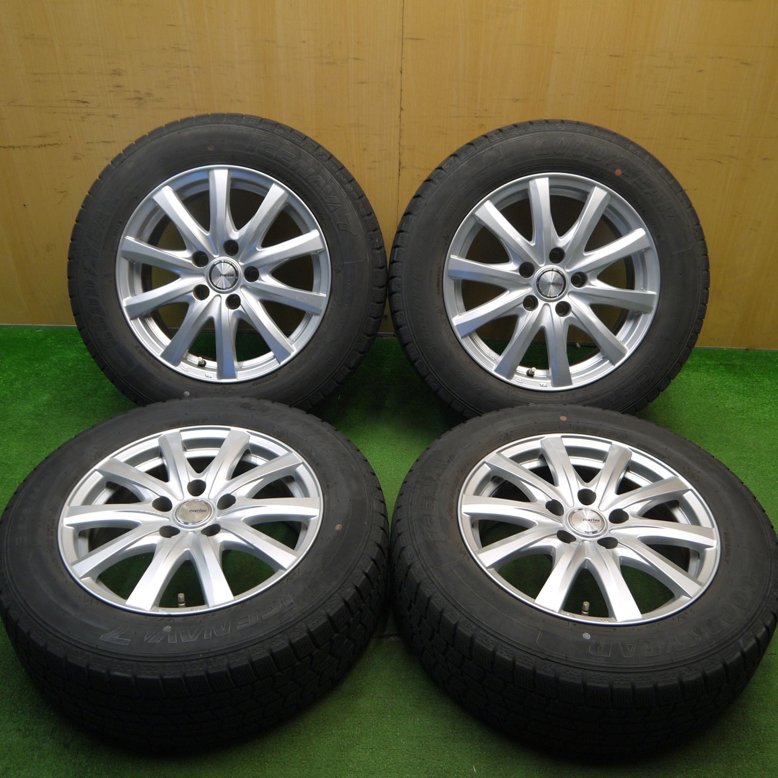 【バリ溝】22年製スタッドレス　195/65r15 ホイールセット　アイスナビ7 バリ溝】22年製スタッドレス195/65r15 ホイールセットアイスナビ7