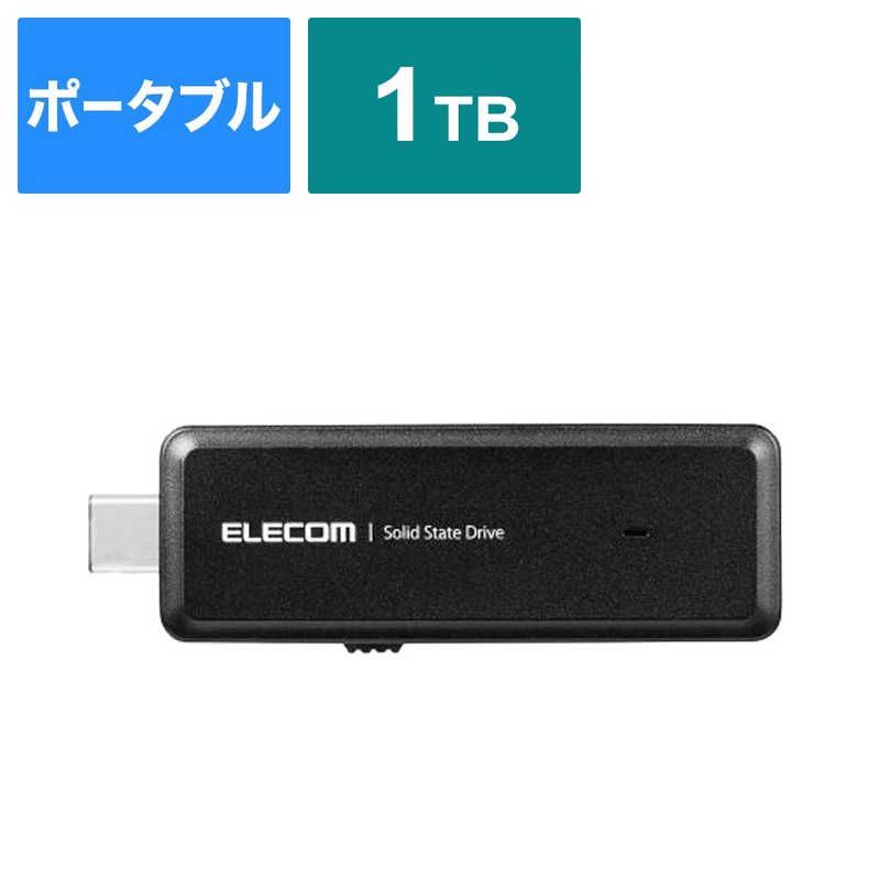 ♥ 未開梱 エレコム ELECOM 外付けポータブルSSD ESD-EMHシリーズ 1TB ESD-EMH1000GBK