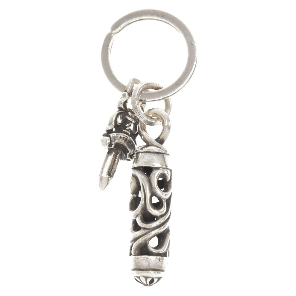 CHROME HEARTS (クロムハーツ) CELTIC ROLLER KEY RING ケルティックローラーシルバーキーリング キーホルダー -  メルカリ