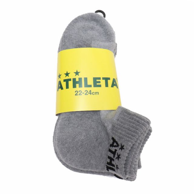 ATHLETA(アスレタ)　3Pアンクルソックス 同色3足セット 05240　ゆうパケット対応商品 【セレスポ】