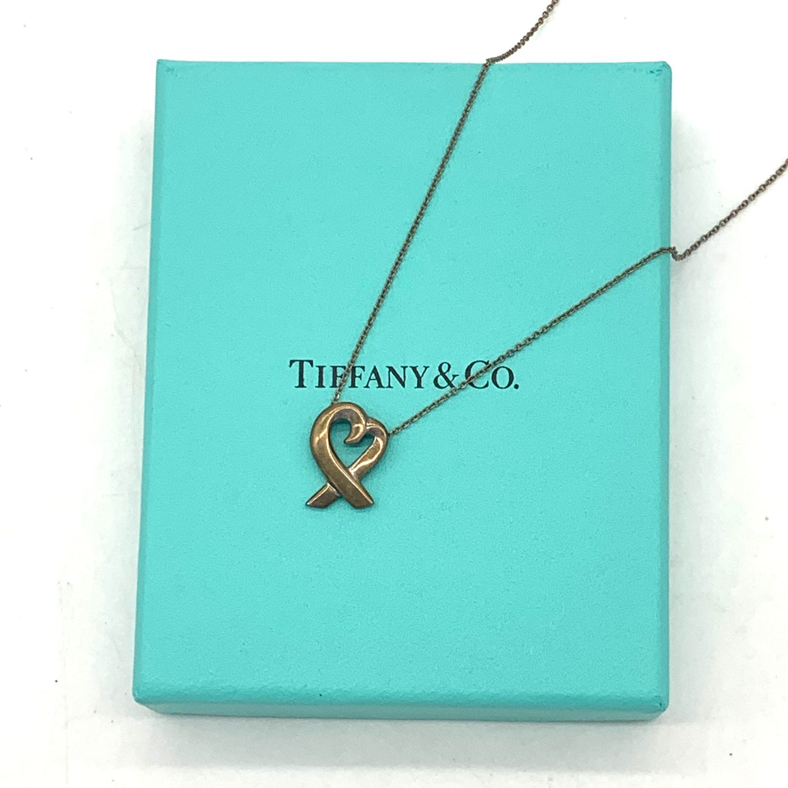 TIFFANY&Co. ティファニー ラビングハート ネックレス AG925 楽天市場】Tiffany&Co. ティファニーラビングハートラブハート
