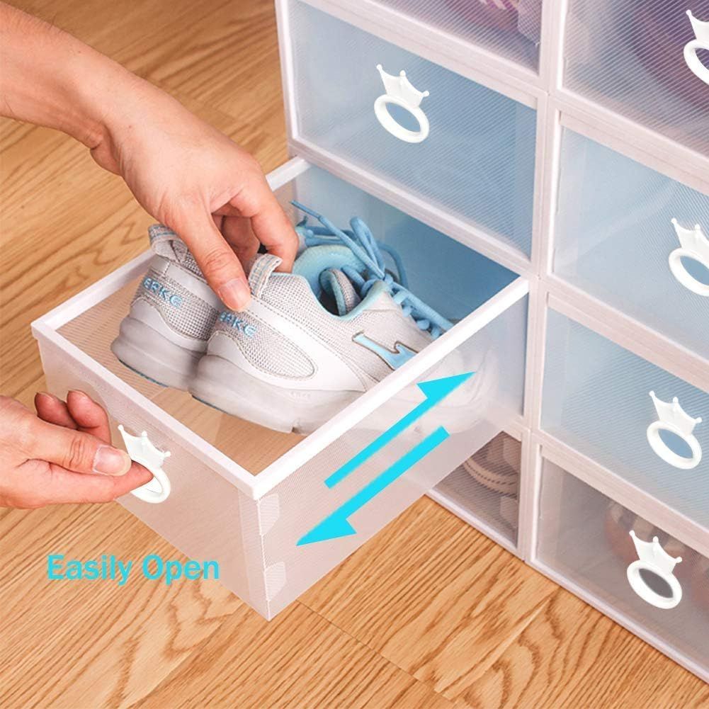 30個セットシューズボックス 透明