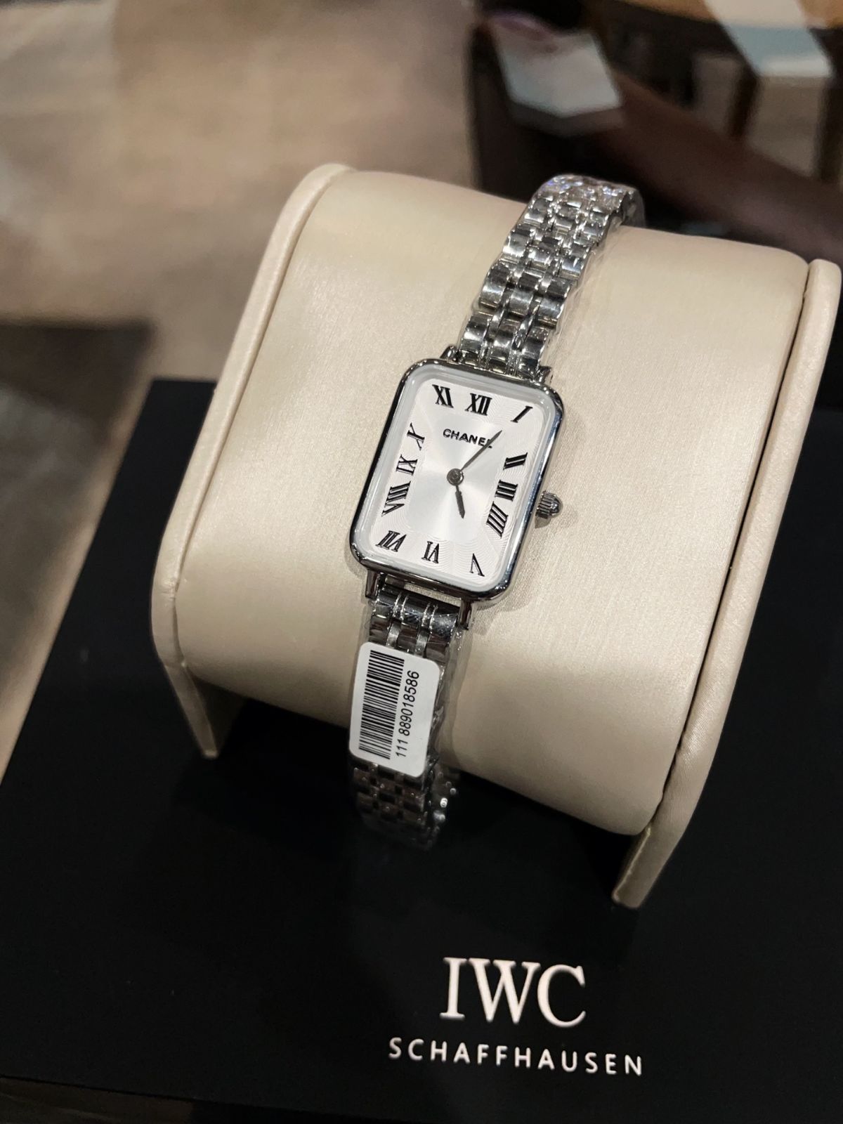 CHANEL時計パーツとケース 今日特価】Chanel シャネル ケース表面の四角いリングはガラス
