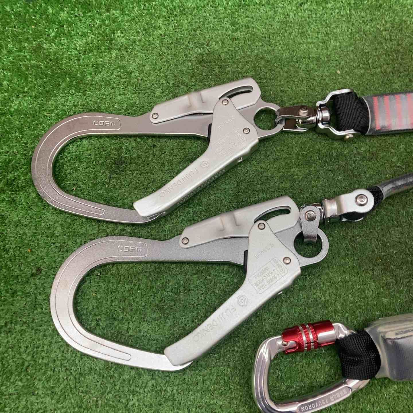 藤井電工ツインランヤードTHL-2-NV93SV-21KS-2R23 3個セット