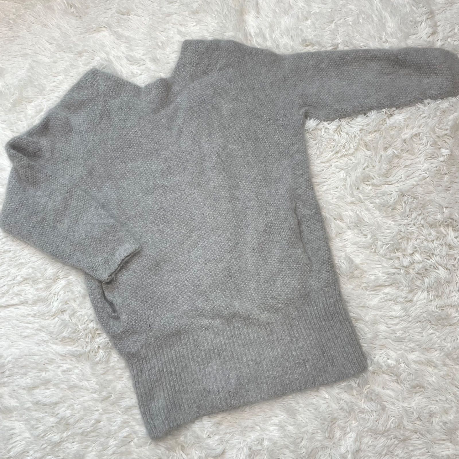 DEUXIEME CLASSE アンゴラニット ミューズドゥ ドゥーズィエムクラス アンゴラニットセーター 無地