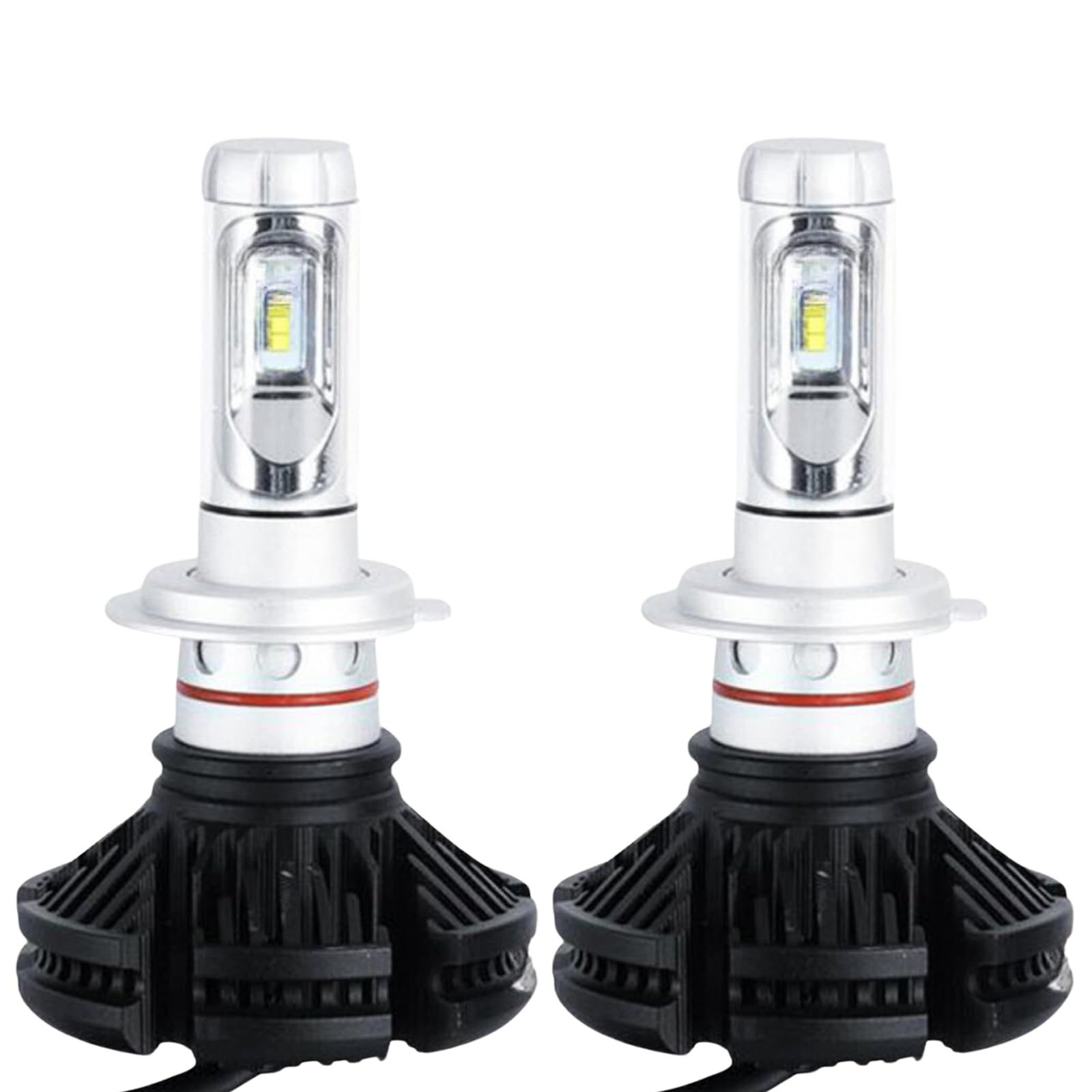 Tochi Wish LED ヘッドライト H7 フォグランプ キット 50W 6500K 車検対応 12V 24V共用 12000ルーメン 2個セット フィルム付 