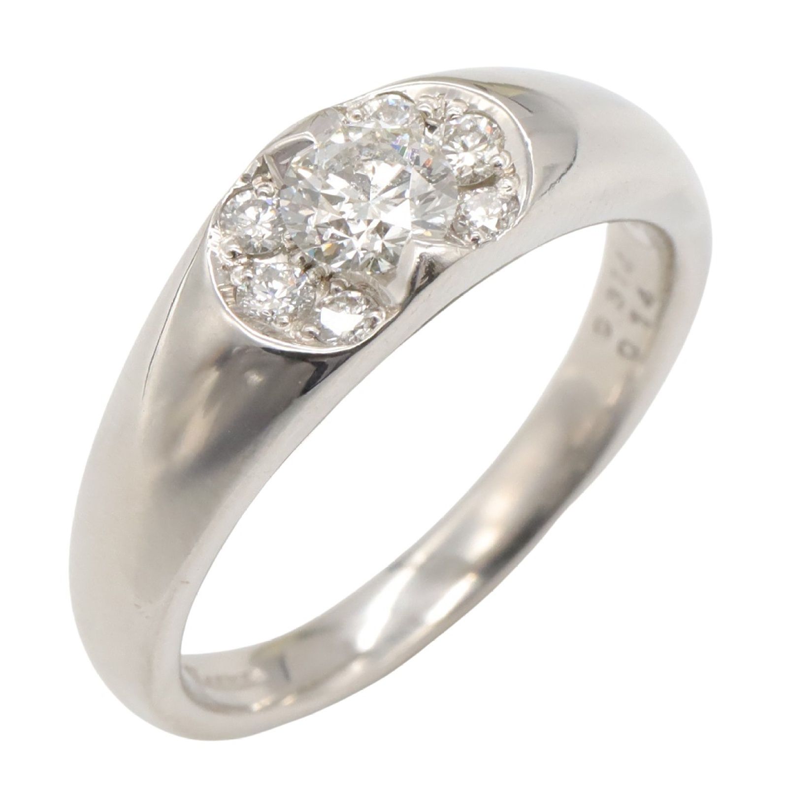 ジュエリー JEWELRY リング 指輪 ダイヤモンド リング ﾀﾞｲﾔ 7.5g 12.5 Pt900プラチナ ダイヤモンド リング レディース Used A