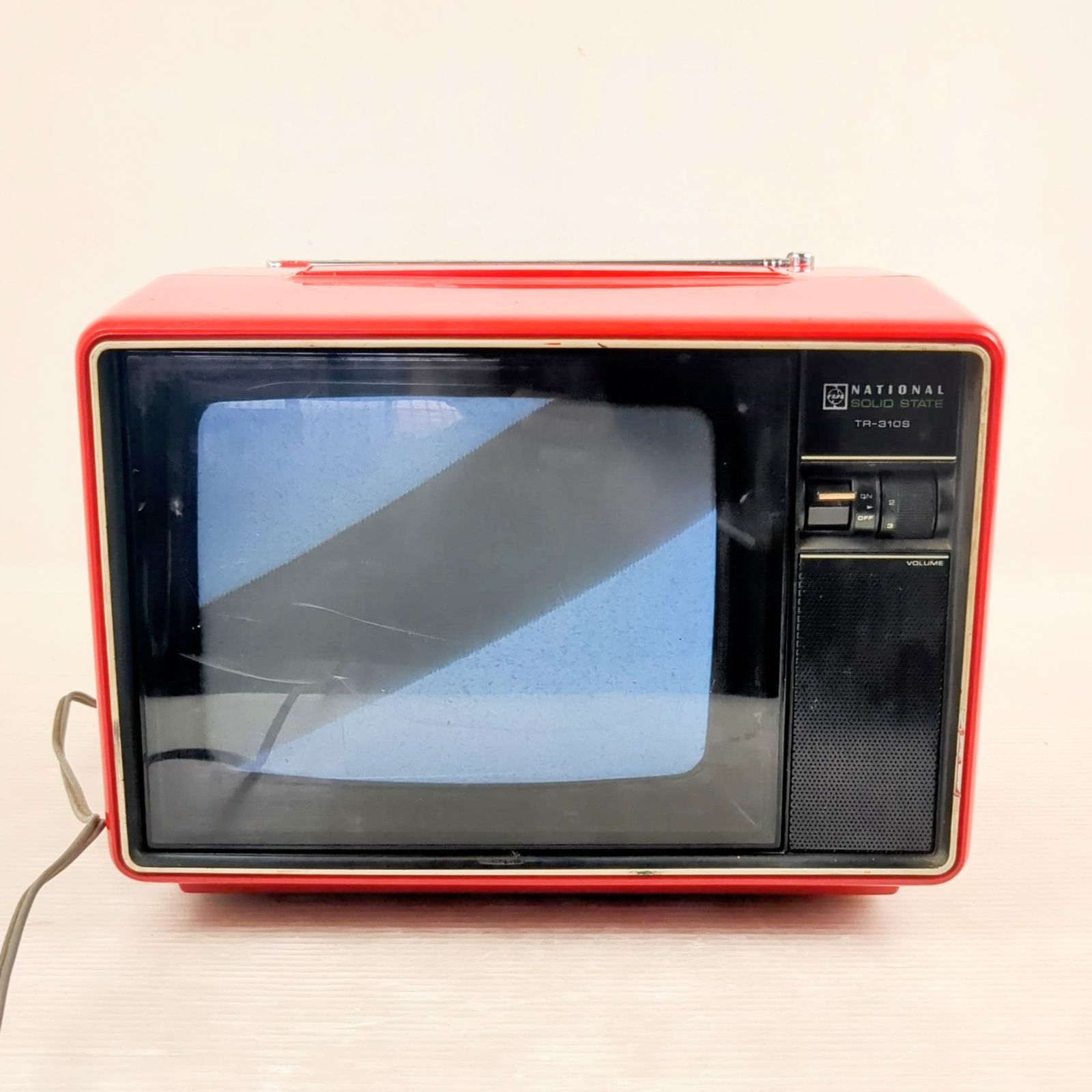 昭和レトロ ナショナル製 ブラウン管テレビ TR-310S - メルカリ