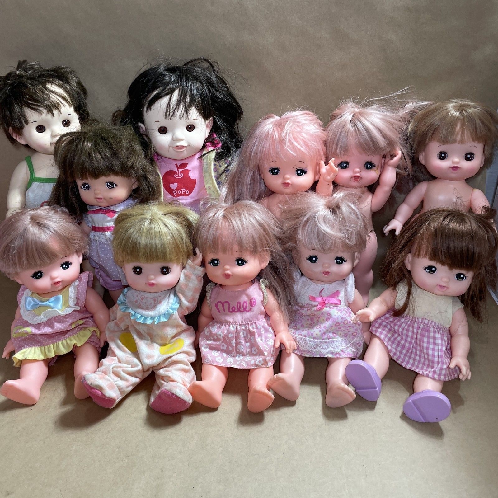 ☆ おせわだいすき メルちゃん ぽぽちゃん まとめ商品 人形11体 自動