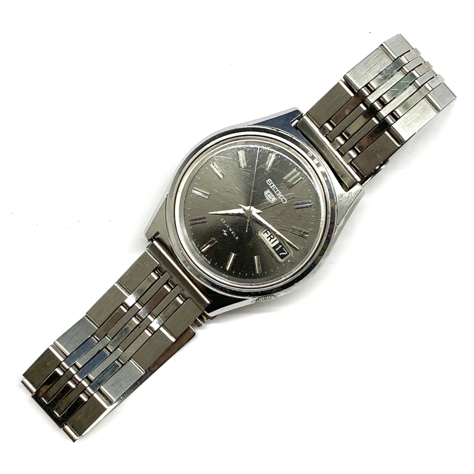 中古】SEIKO 5126-7010 自動巻き腕時計 ダークグレー - メルカリ