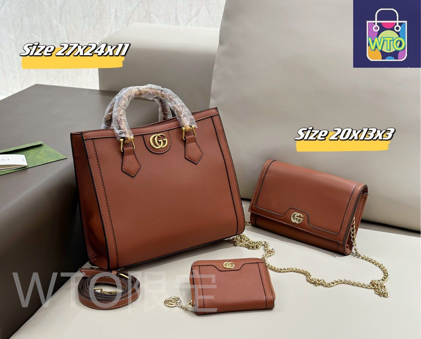 【まとめ買い専用ページ】GUCCI3点 今日特価】Gucci グッチ 組み合わせパック 三つの割引価格-WTO輸