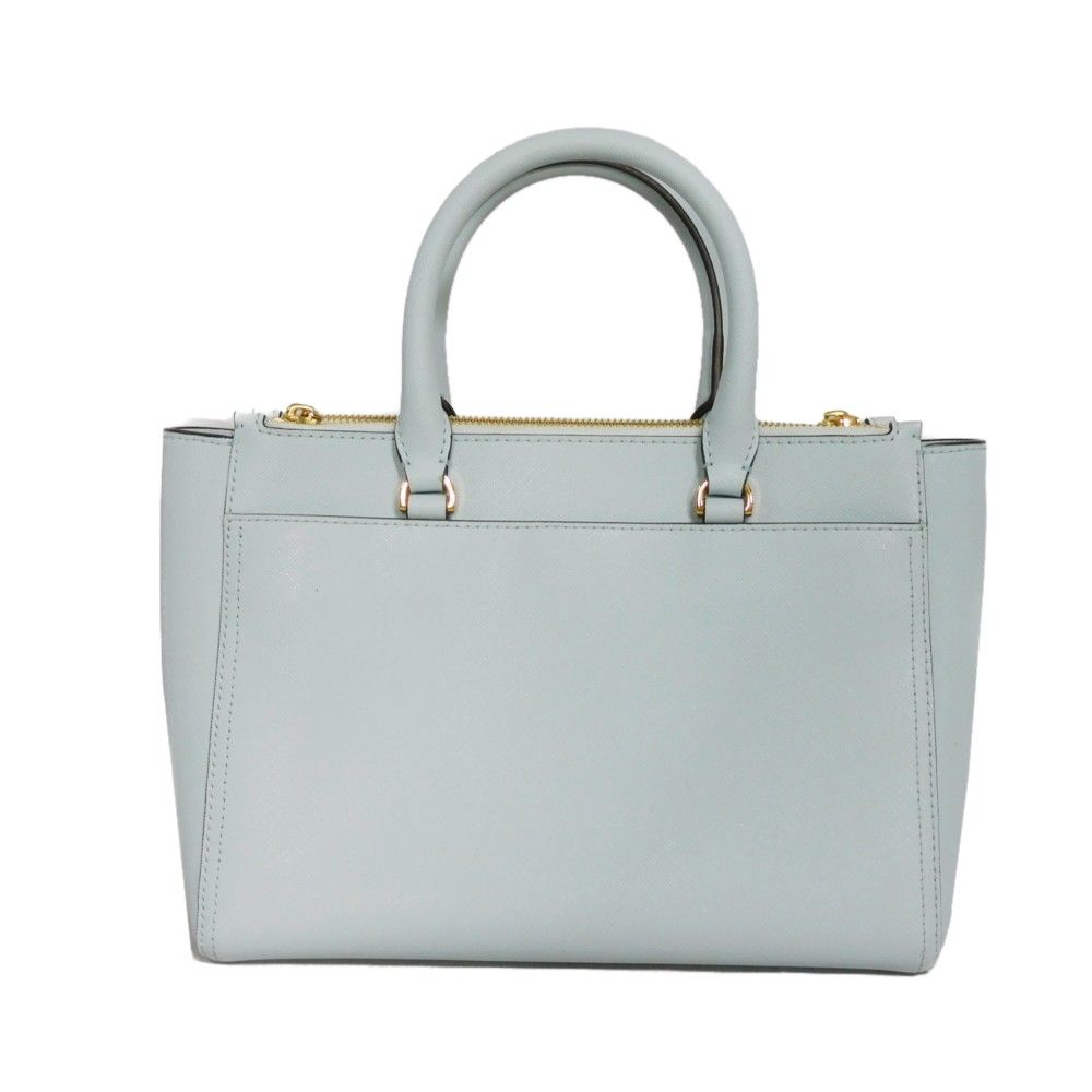 トリーバーチ ロビンソン スモール ダブルジップ トート ハンドバッグ