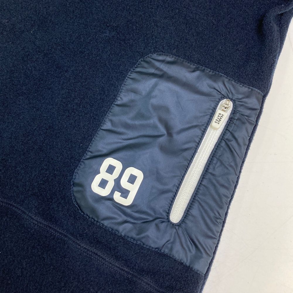 サイズ 6 PEARLY GATES パーリーゲイツ ウール混 起毛 ジップジャケット ネイビー系 240101539569 ゴルフウェア メンズ ストスト LLC-HASEGAWATOSO_COM