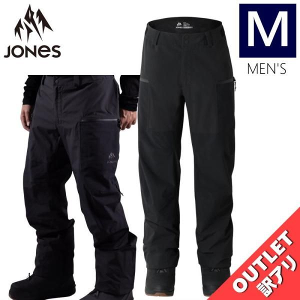 アウトレット ◎ JONES MTN SURF RECYCLE PNT STEALTH BLACK Mｻｲｽﾞ メンズ スノーボード スノボウェア パンツ PANT 24-25