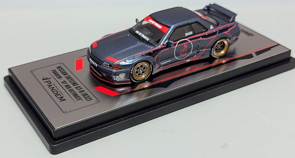 1/64 INNO64　GT-R R32　パンデム　BY WD ULTIMATE INNO64 1/64 Nissan Skyline GT-R R32 Pandem by WD Ultimate