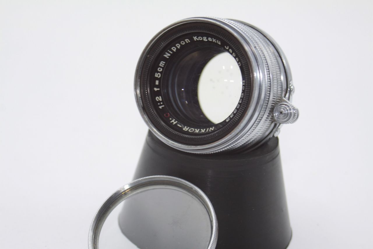 良品 Nikkor HC 5ｃm F 2 ライカＬ３９レンズ - レンズ(単焦点)