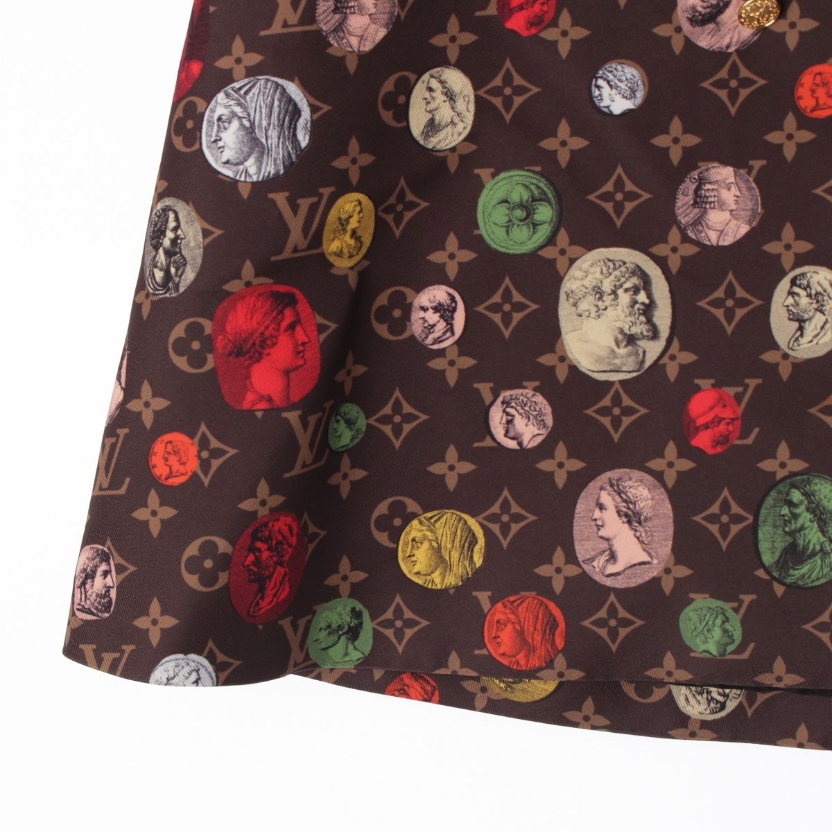 Louis Vuitton 膝丈スカート 楽天市場】LOUIS VUITTON ルイ・ヴィトン モノグラムジャガード