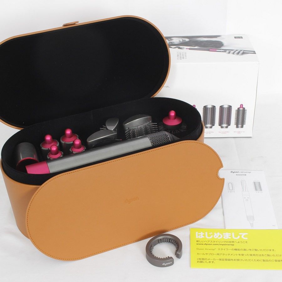 Dyson Airwrap Complete HS01 COMP FN ニッケル/フューシャ エアラップ ヘアスタイラー ダイソン 本体