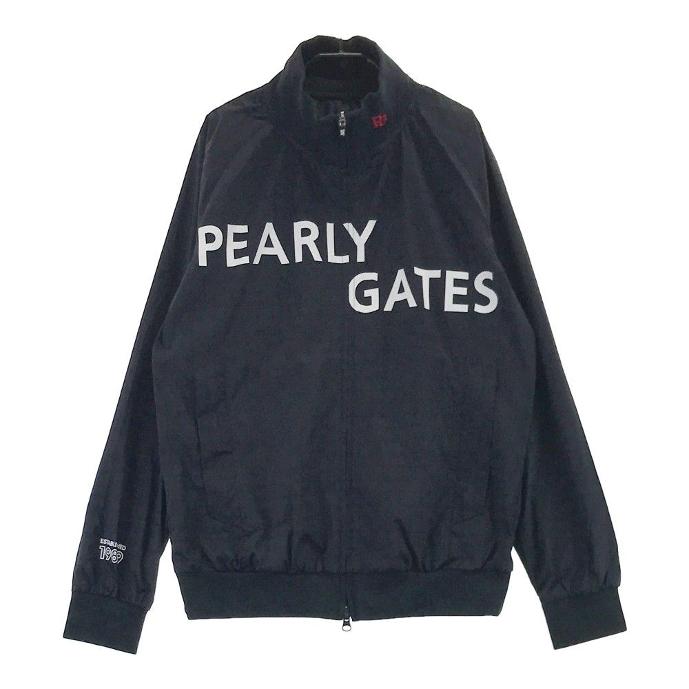 サイズ：2 PEARLY GATES パーリーゲイツ 2023年モデル ジップジャケット チェック柄 ネイビー系 [240101335146] ゴルフウェア レディース ストスト