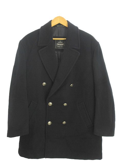 Gloverall Pコートイングランド製ブラックS