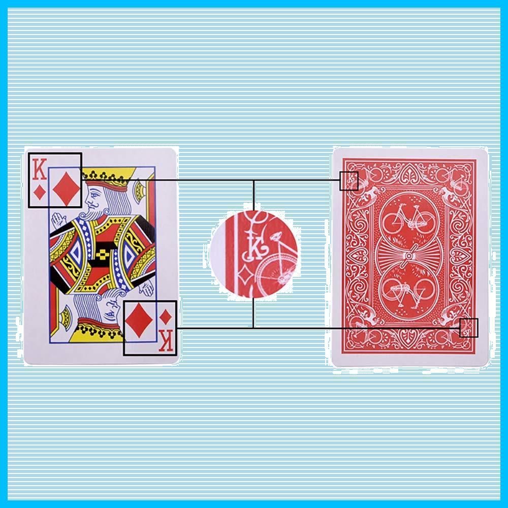 在庫処分】カードゲーム カード マジック用トランプ 近景マジック道具 Deck/マークドデック 手品 マジック】Marked 道具 【手品 - メルカリ