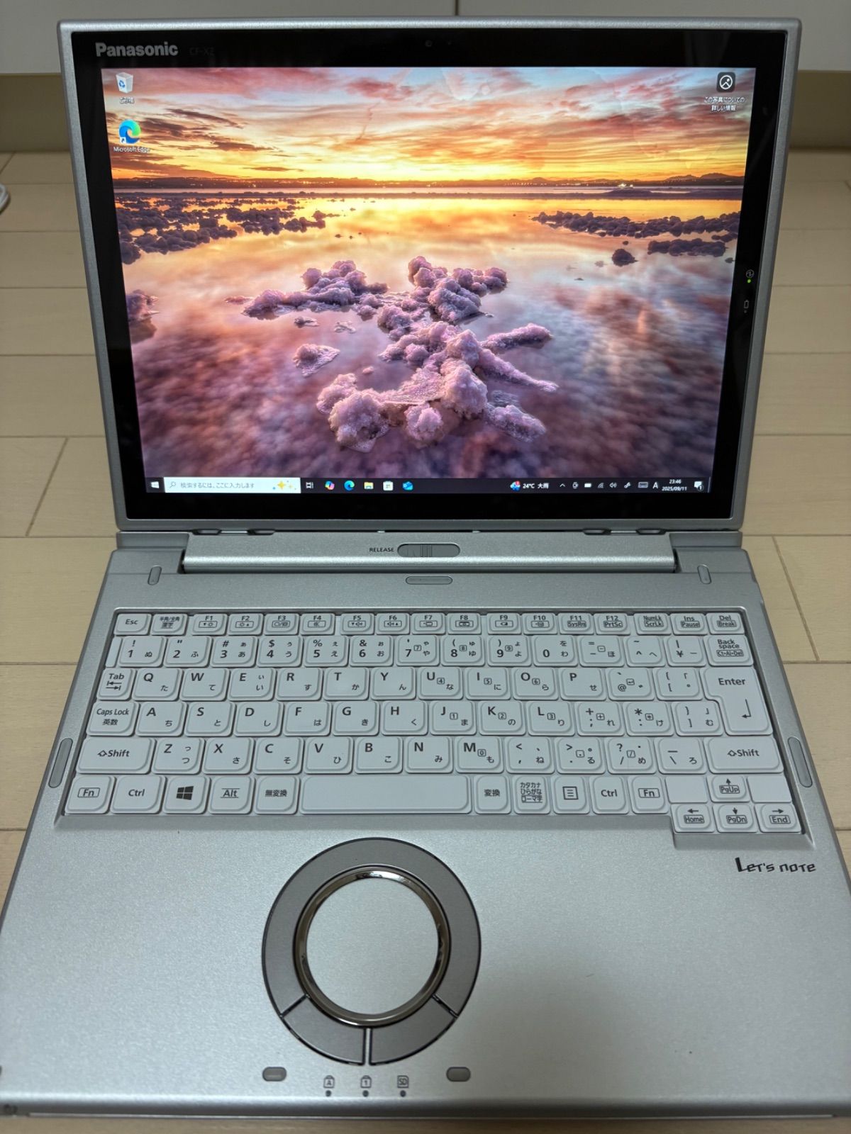 良品/累積770時間】Panasonic Let's note CF-XZ6 SSD256GB