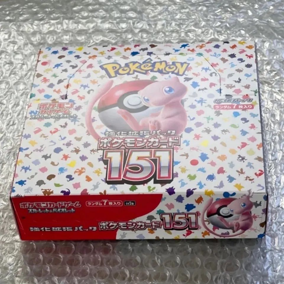 151 新品 未開封 シュリンク無し ポケモンカード ポケカ ポケカ