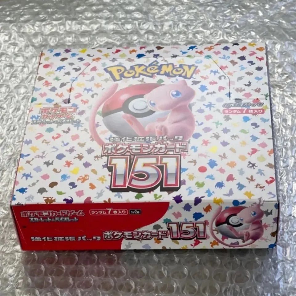 新品未開封】151 シュリンクなしBOX【ポケカ】 - CROSSショップ