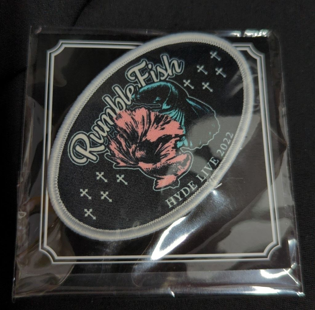 HYDE HYDE LIVE 2022 RUMBLE FISH OFFICIAL GOODS HYGACHA
