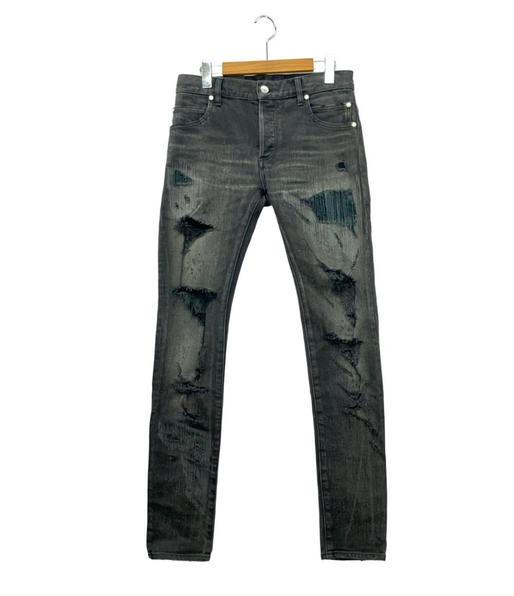 バルマン ダメージ加工 デニムパンツ メンズ SIZE 28 (S
