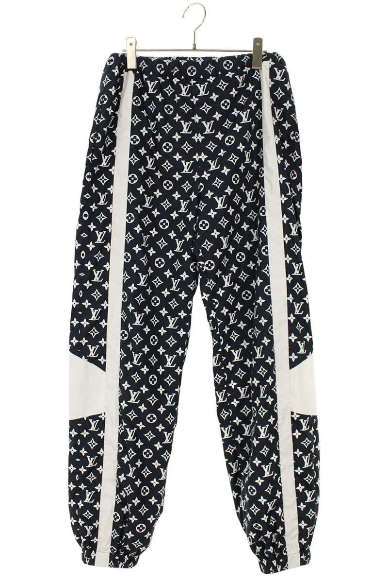 ルイヴィトン 24AW RM242M MJW HRP83W モノグラムプリントテクニカルトラックロングパンツ メンズ 44