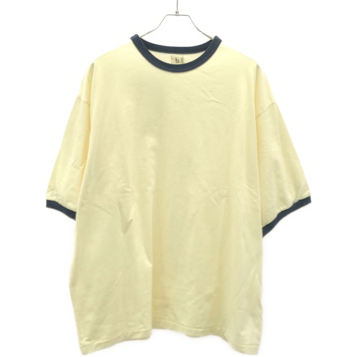 blurhms ブラームス 23SS ONLY ARK別注 コットンリンガートリムTシャツ bROOTS23SARK01 アイボリー系 4