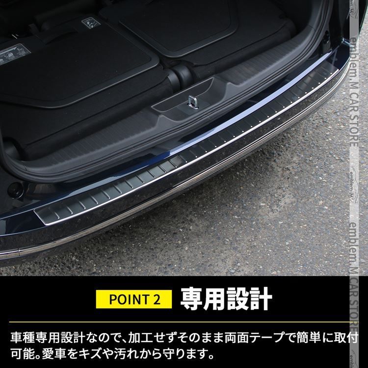 新型ステップワゴン スパーダ RP6 RP7 RP8 パーツ リアバンパーステップガード 1P ドレスアップ アクセサリー 内装 HONDA  STEPWGN SPADA 専用 - メルカリ