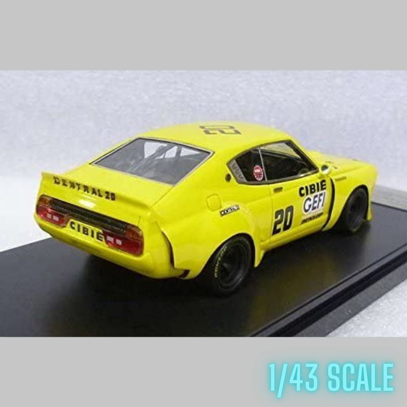 P4 【絶版モデル】日産 ターボ バイオレットスーパーシルエット １/43