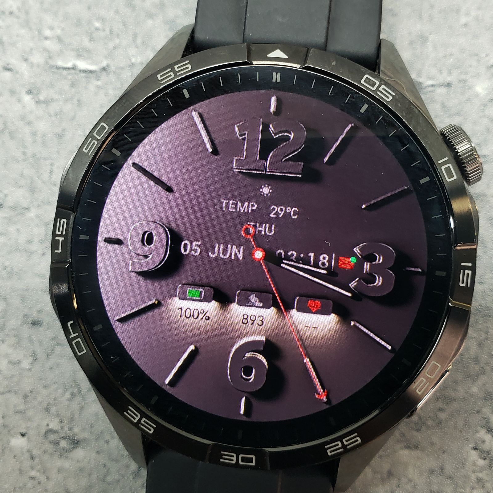 HUAWEI WATCH GT 4 スマートウォッチ ブラック 交換用バンド2本付き 