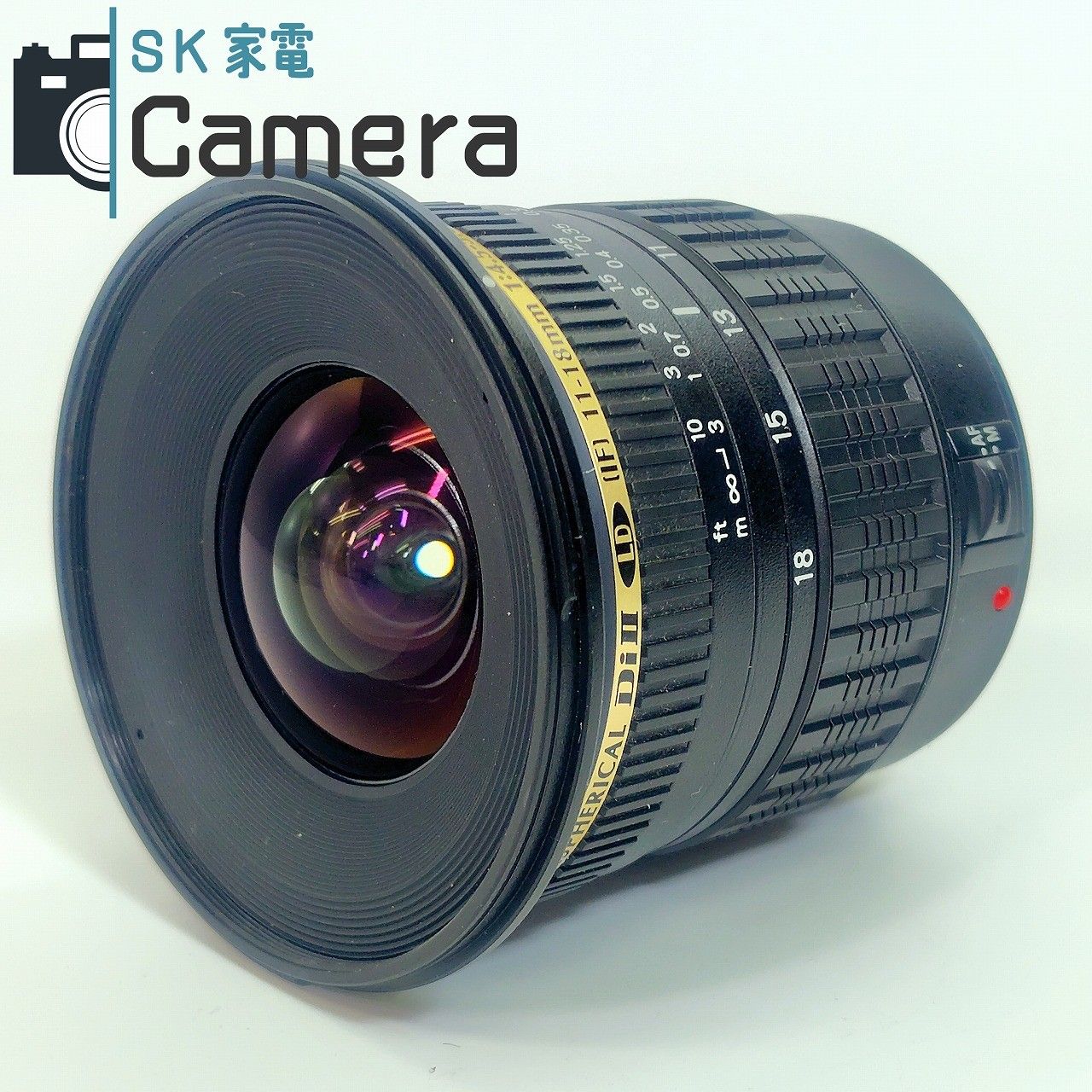 TAMRON SP AF ASPHERICAL DiII LD [IF] 11-18mm F4.5-5.6 A13 