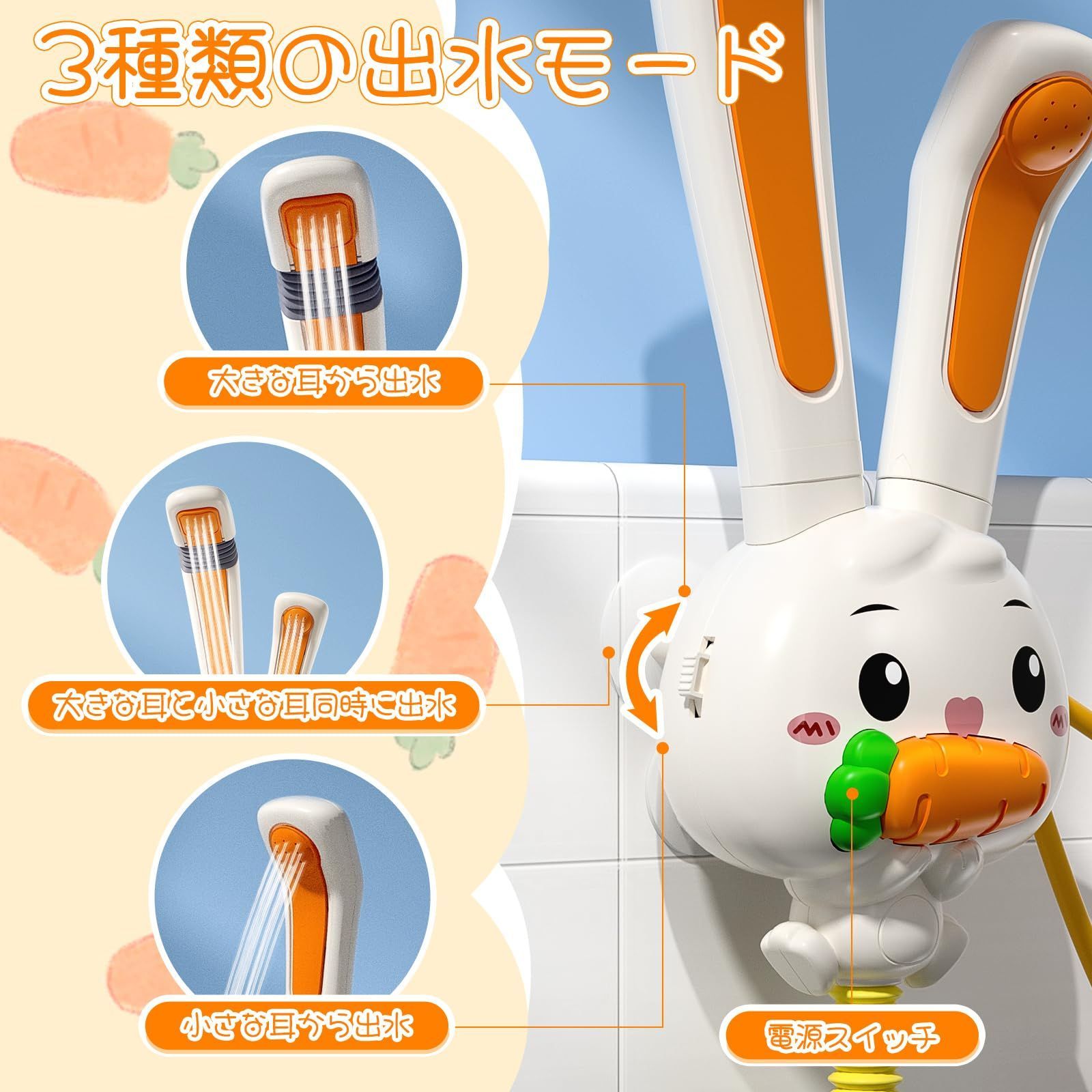 シャワーヘッドおもちゃ