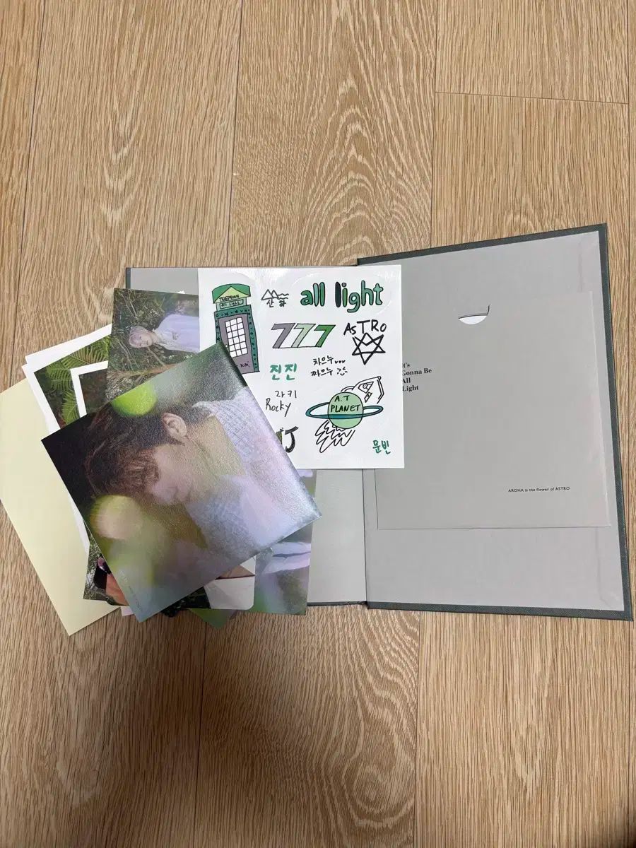 ASTRO All Light サイン入り ASTRO All Light アルバム 全員サイン付き