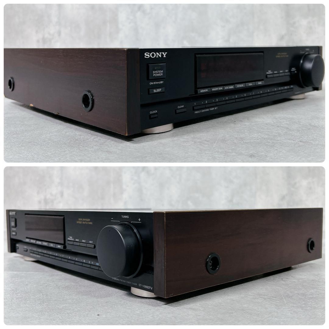 X867 SONY ソニー AM FM タイマーチューナー ST-V9900TV - メルカリ