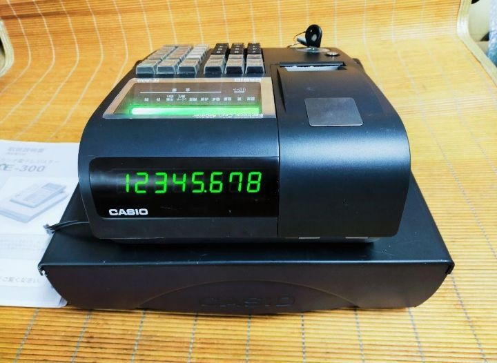 カシオレジスター TE-300 フル設定無料 送料無料人気機種 ｜レジ用品