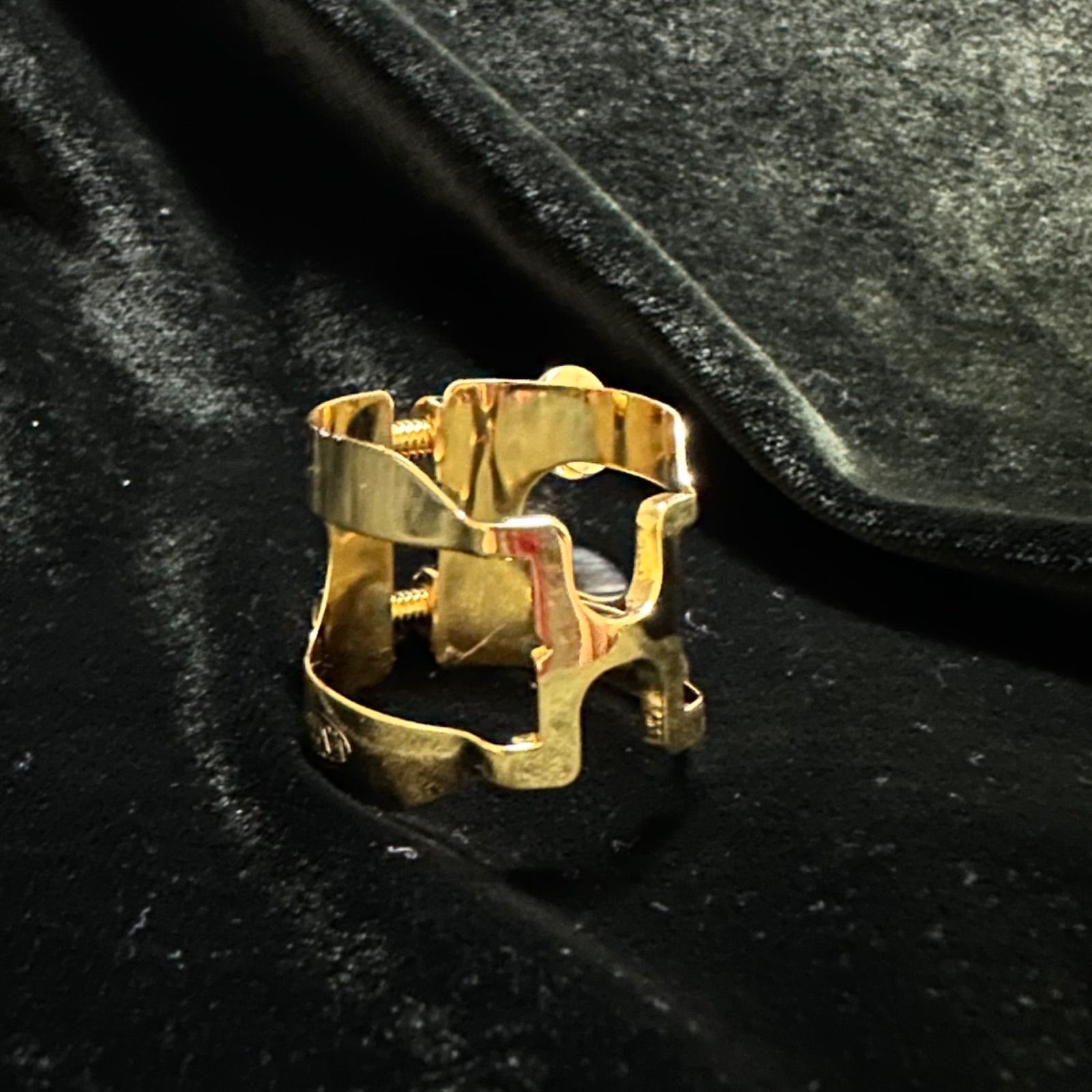 HARRISON ハリソン アルトサックス用 リガチャー A2/GP 金メッキ仕上げ