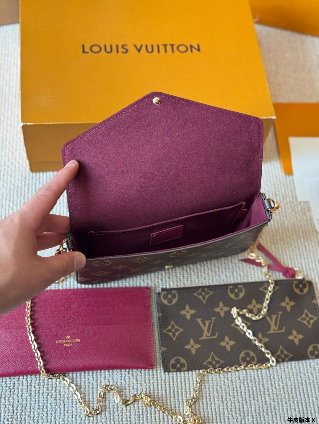 【海外限定カラーあり♪】Louis Vuitton ポシェット・フェリシー Amazon.co.jp: [ルイヴィトン] M80482 ポシェット・フェリシー