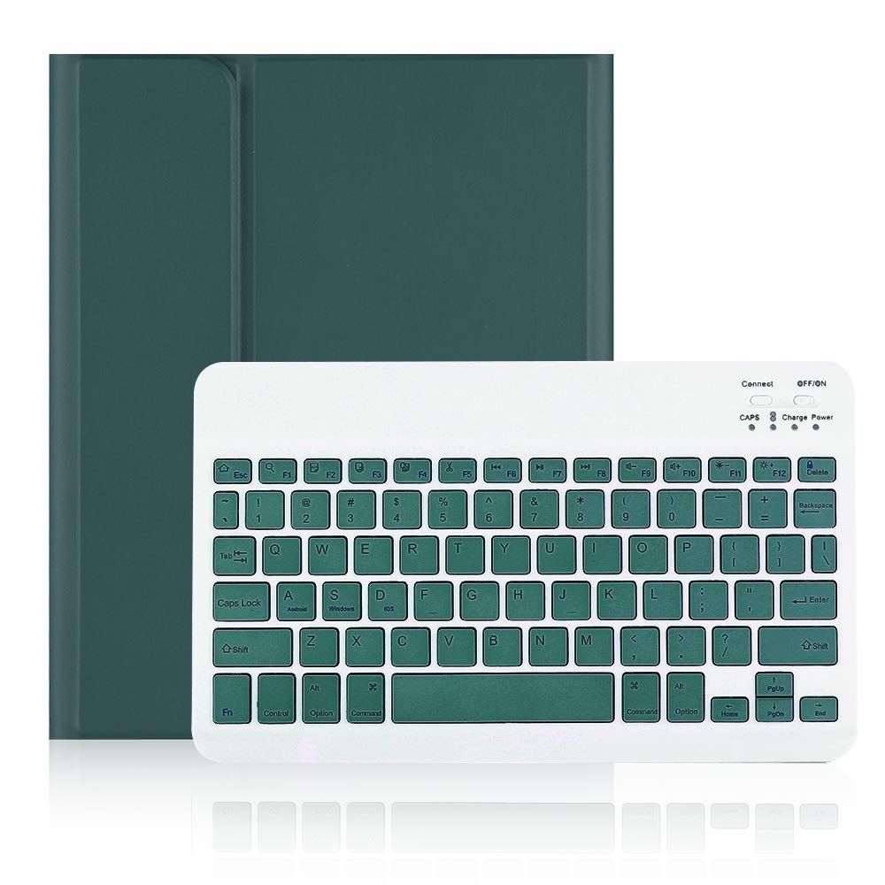 新品 iPad 10.2キーボードケース iPad Air3 Pro10.5キーボードカバー 分離式 Apple Pencil収納 スタンド機能 薄型 手帳型 iPad9/iPad8/iPad7/iPad Air3/iPad Pro10.5通用Bluetoot