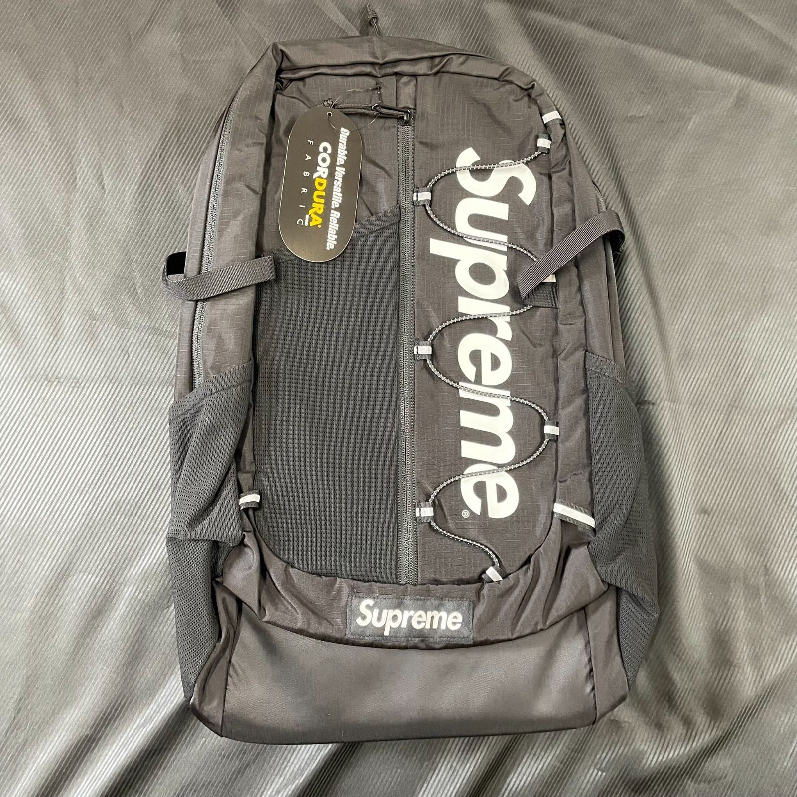 17ss Supreme Backpack シュプリーム バックパック リュック カバン ブラック 黒 未使用