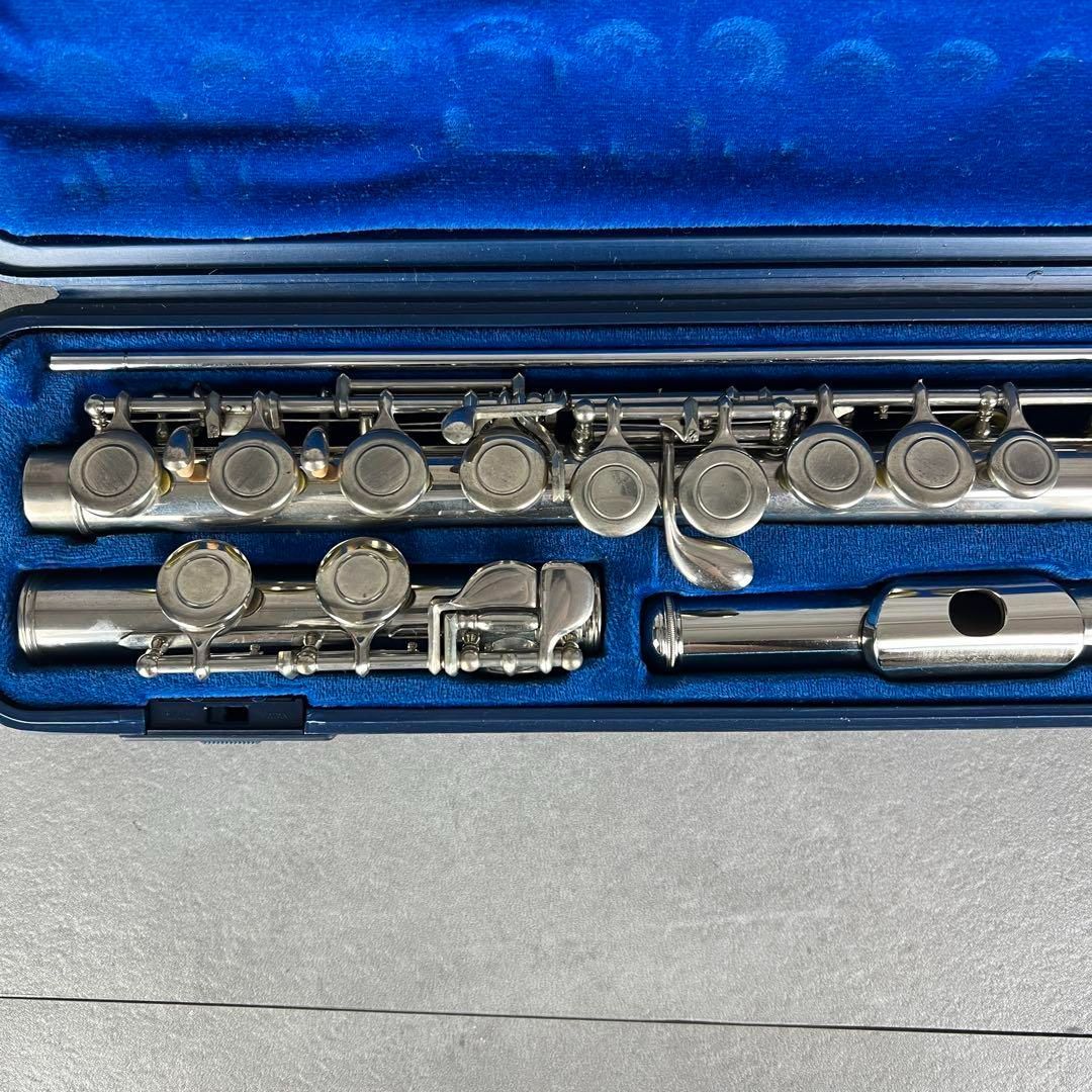 初心者おすすめ YAMAHA ヤマハ YFL-211 頭部管銀製 Eメカ 管体清掃済み 吹奏楽 25M1180SR5577