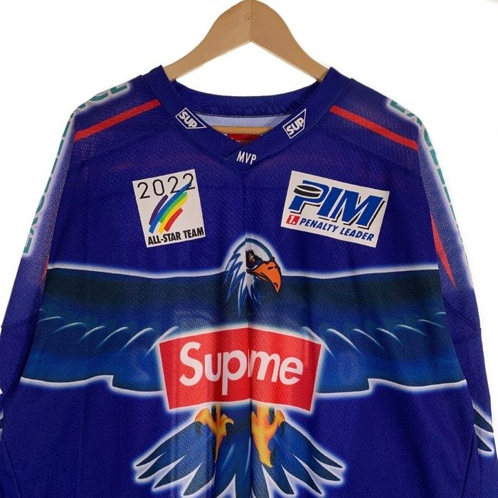 SUPREME シュプリーム 22SS Eagle Moto Jersey イーグル モト ジャージ