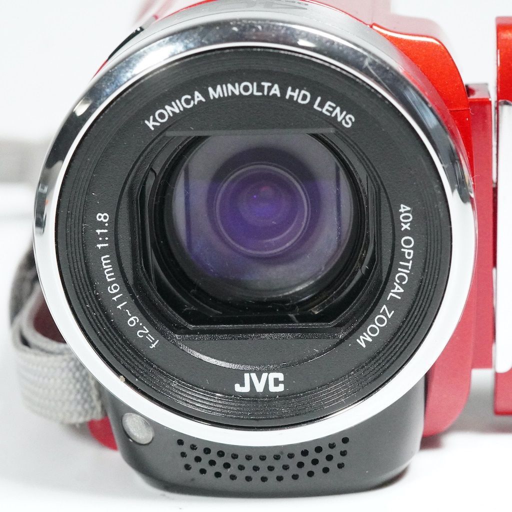 JVC Victor Everio GZ-E225-R レッド 動作OK 1週間保証 /1402 - メルカリ
